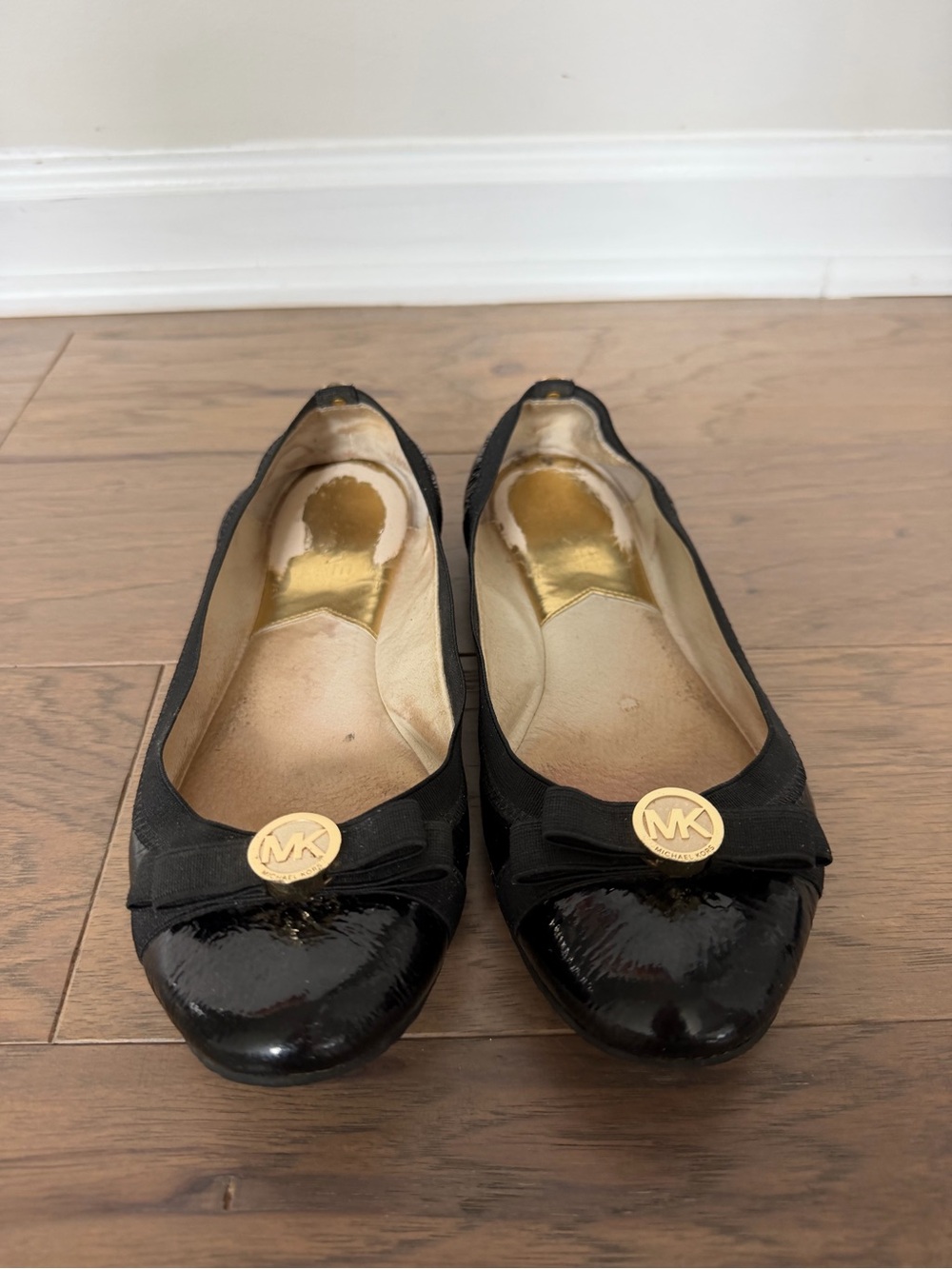 Michael Kors Black Bow Flats